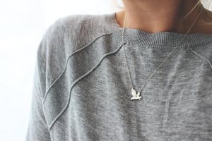 Image of *SALE* seagull necklace