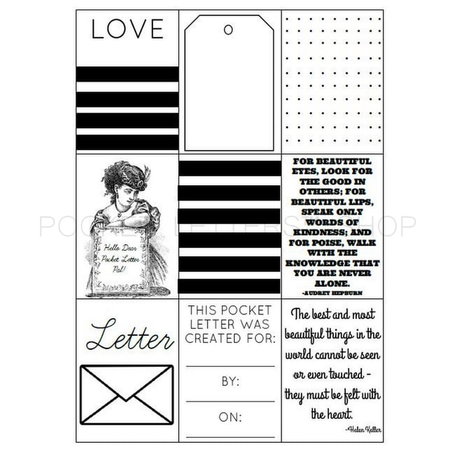 Pocket Letters™ Download (B&W)