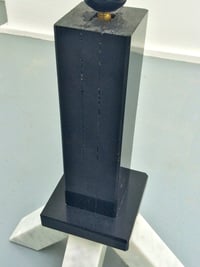 Image 2 of Memphis-Style Marble Table Lamp