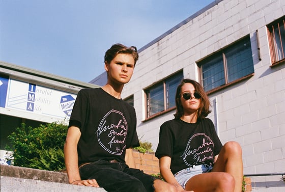 Image of Mountain Sounds x The People Vs. Tee (Black)