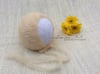 Tiny Flowers Mohair Bonnet - Buttermilk - Limited edition colour
