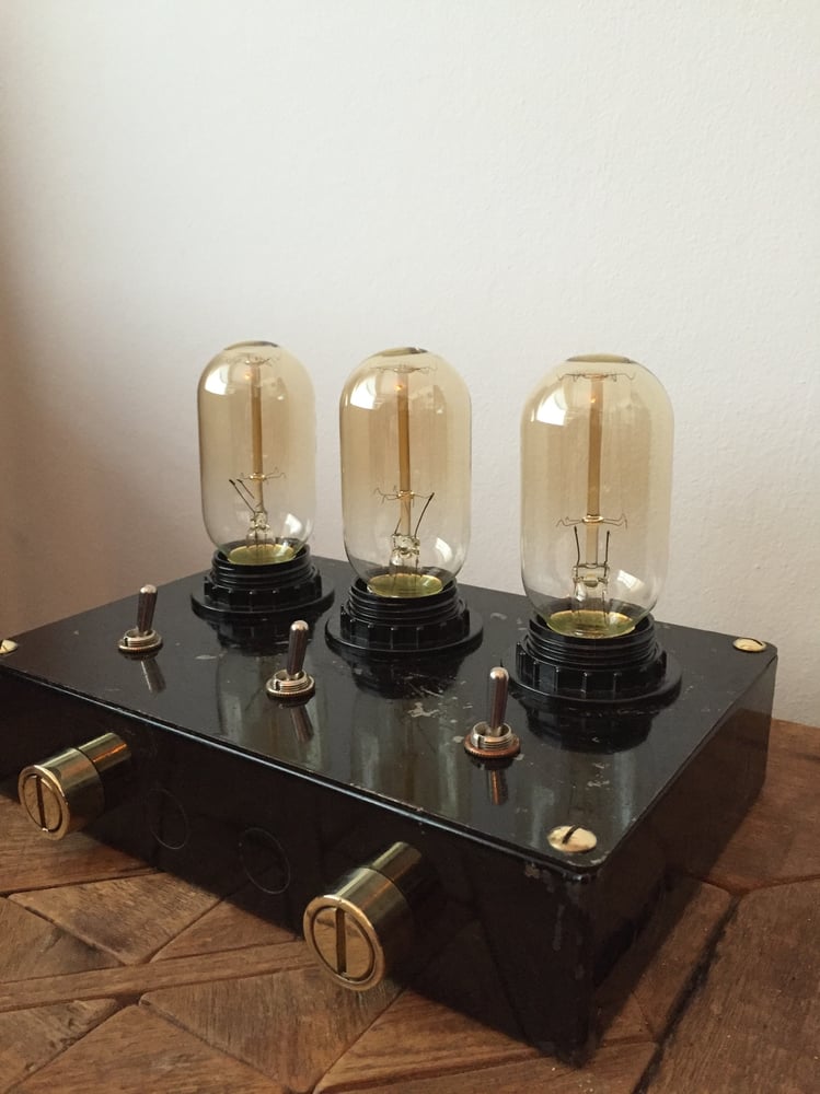 Image of Industrial 'Radio Valve' lamp