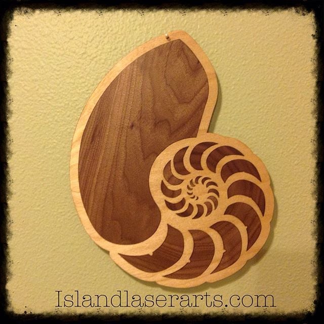 Image of Nautilus Inlay Wall Hanging