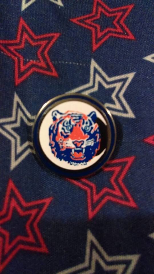 Pinslinger — Detroit Tigers Live Phish Pin