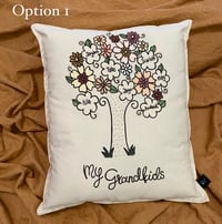 Image 11 of Custom Grandkids/grandbabies Tree Cushion