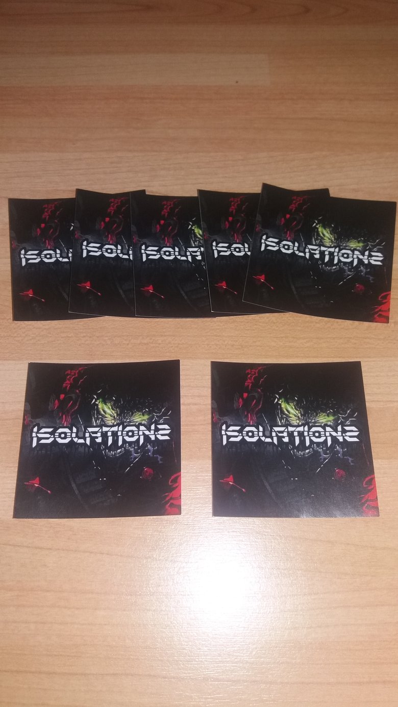 Image of Isolationz Stickers Design 1