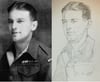 Pencil Portraits of WW1 & WW2 ancestors A4/A3