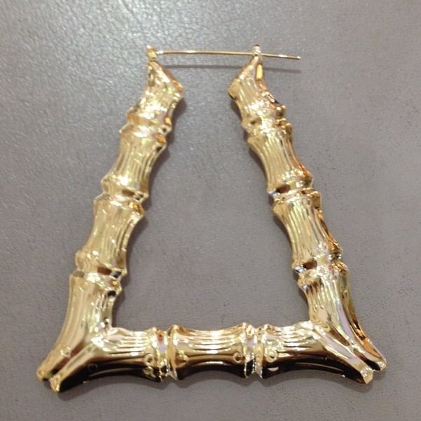 Image of Triangle Bamboo Hoops
