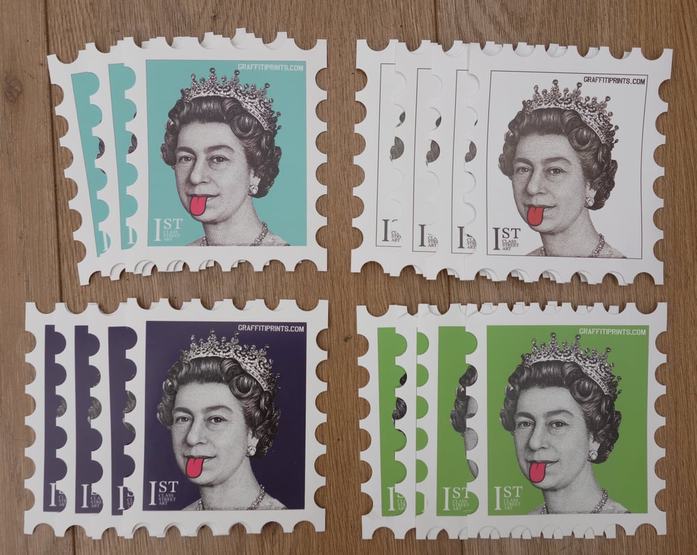 Image of NEW COLOURS - QUEEN STICKER PACKS