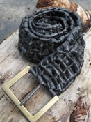 Image of recycled bike tire belt