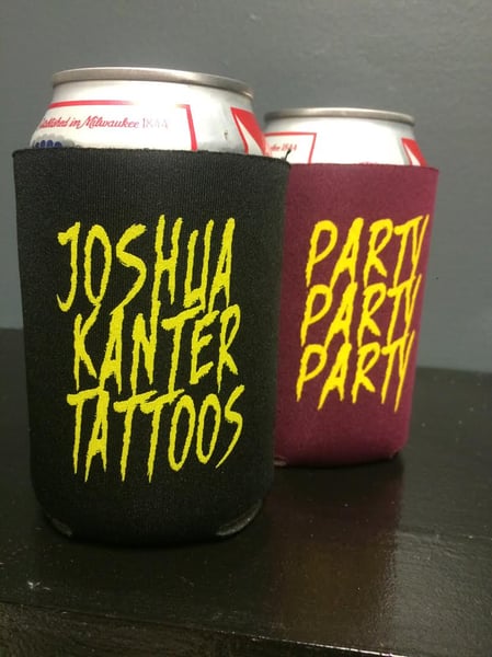 Image of Joshua Kanter Tattoos Can Cooler (2-Pack)