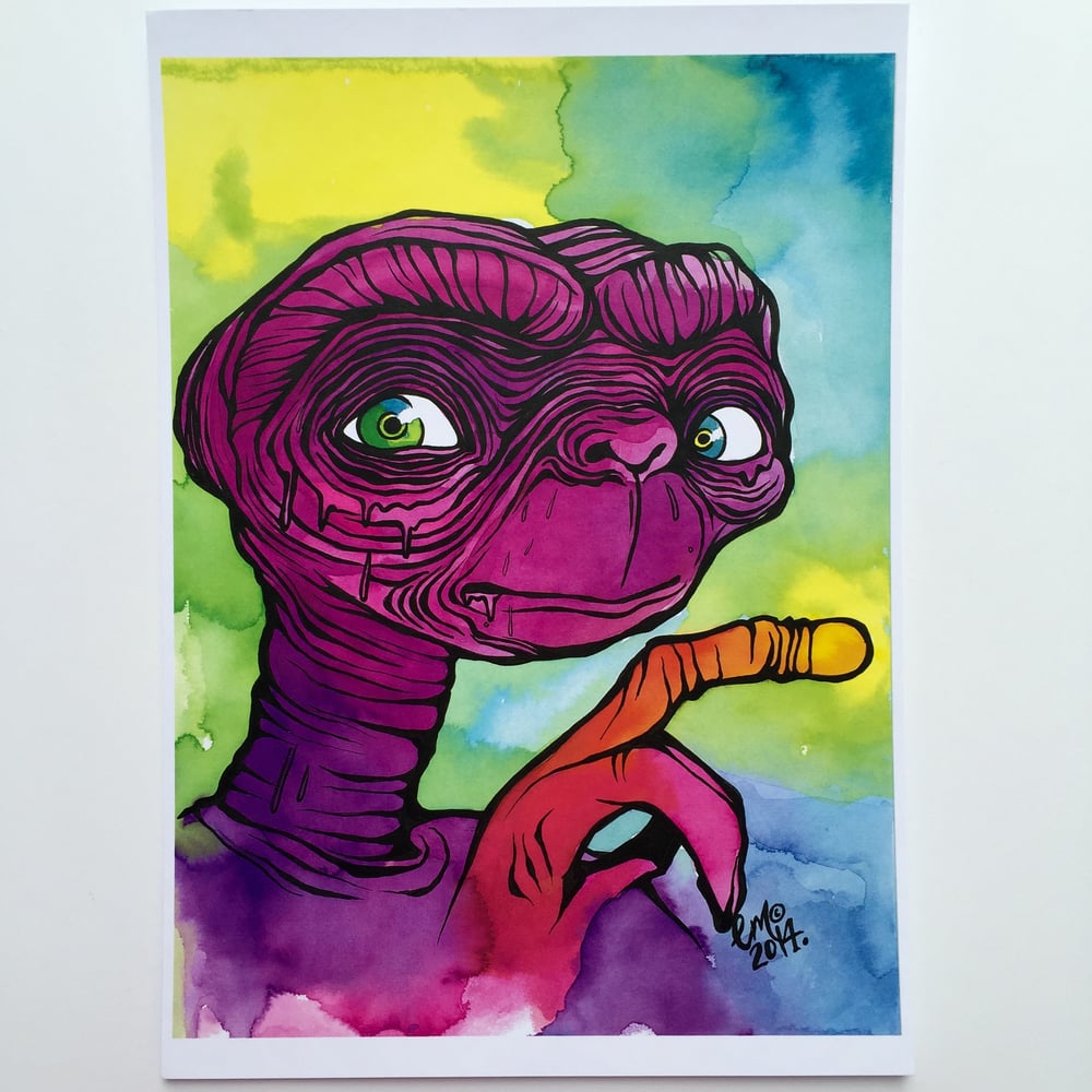 E.T. Emetic Art Print