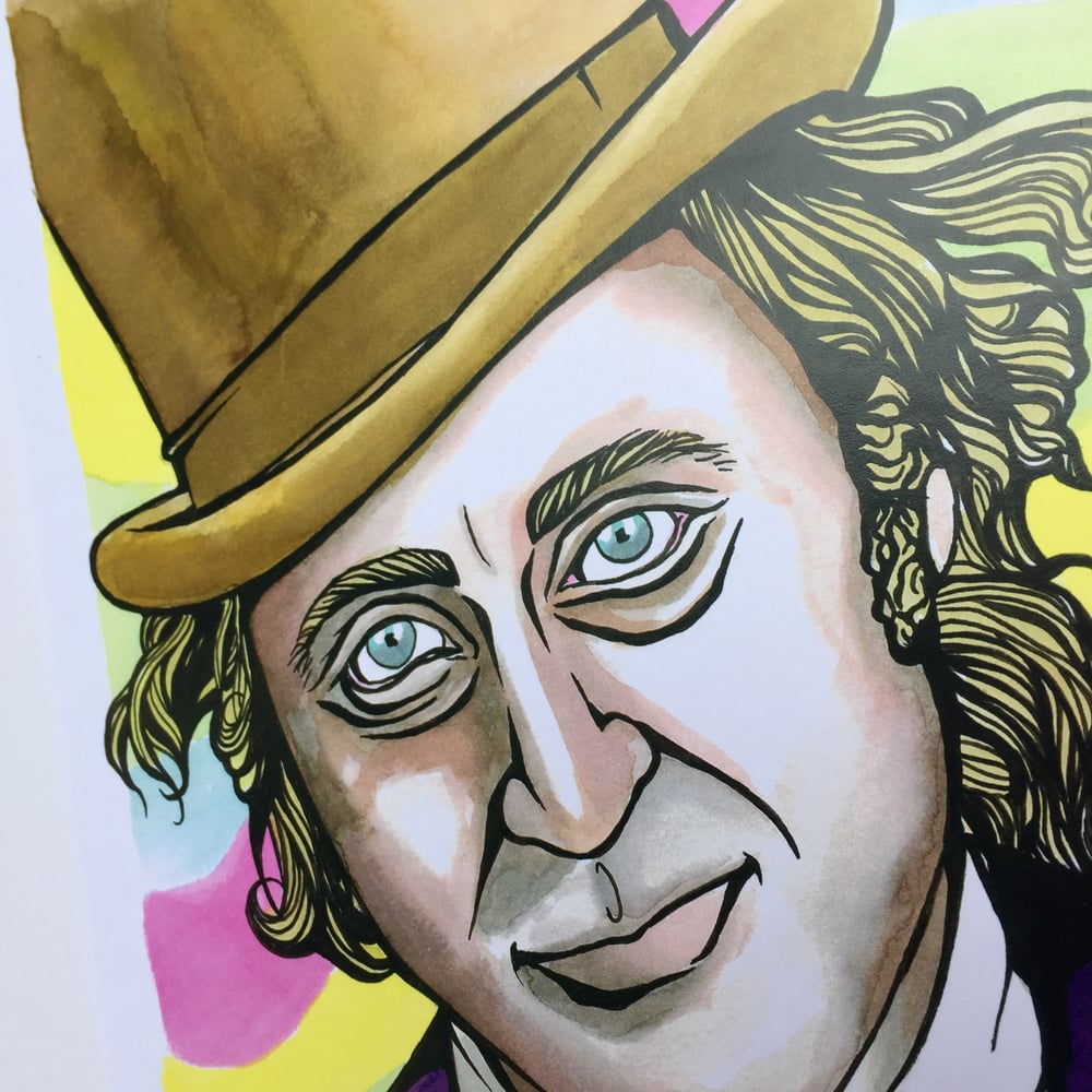 Willy Wonka Emetic Art Print
