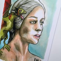 Image 2 of Mother of Dragons Emetic Art Print