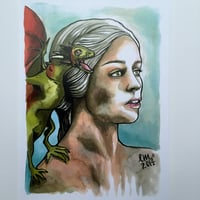 Image 3 of Mother of Dragons Emetic Art Print