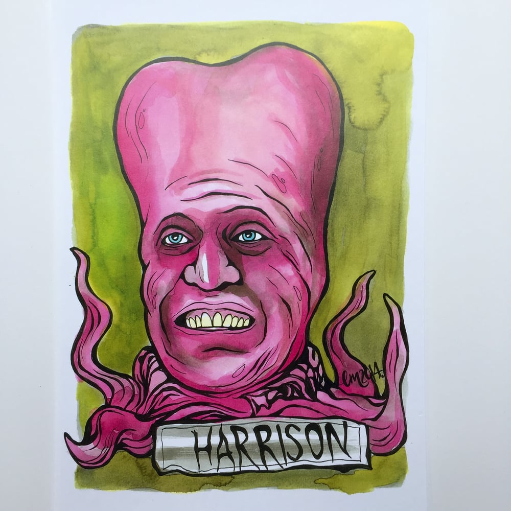Tony Harrison Emetic Art Print