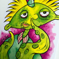 Image 2 of Hey Arnold Emetic Art Print