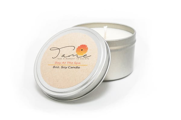 Image of Day at the Spa  2 in 1 Massage Soy Candle