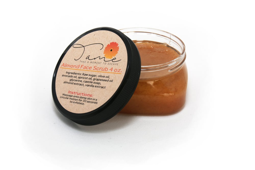 Image of Almond Face  and Body Scrub