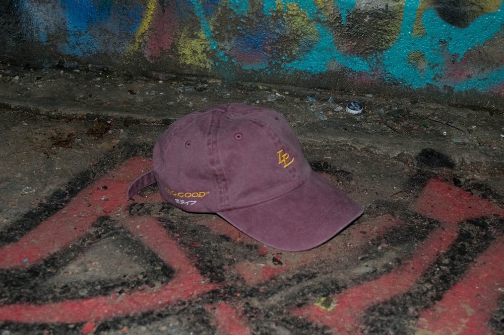 Image of Maroon "No Good" Cap