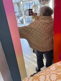 Image 17 of Poncho jacket, gold (one size)