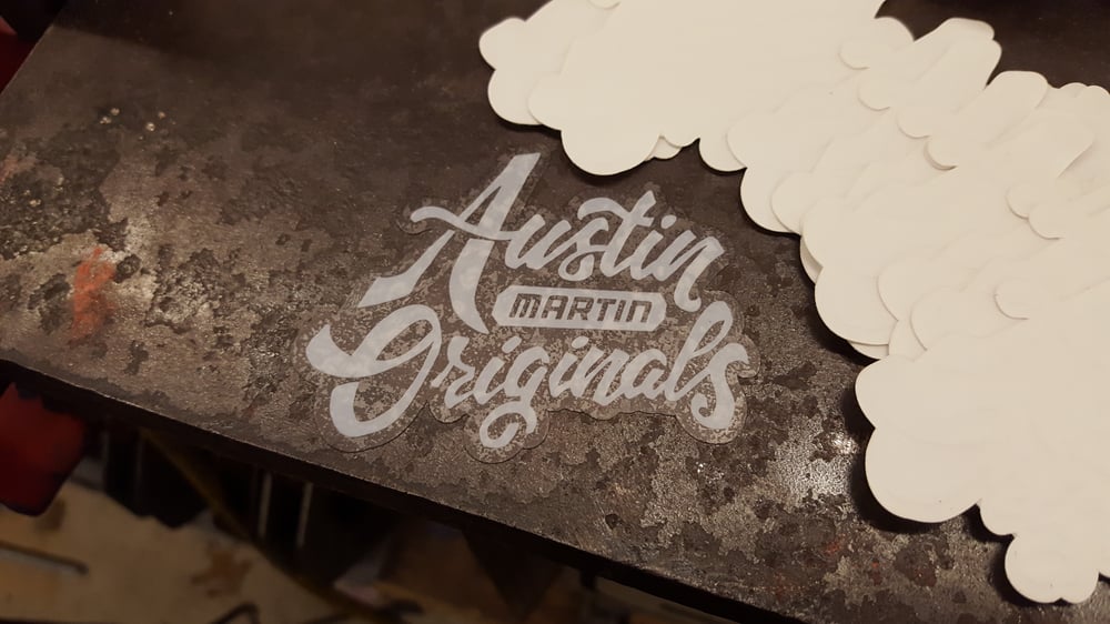 Image of Austin Martin Originals Shop Stickers