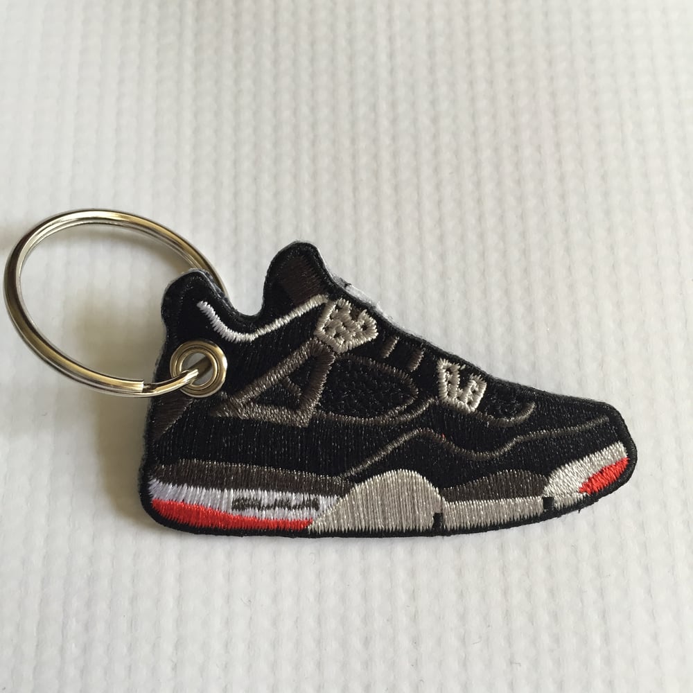 Image of Bred 4 Keychain (Free Shipping)