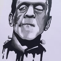 Image 3 of Frankenstein's Monster Emetic Art Print