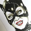 Catwoman Emetic Art Print