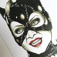 Image 1 of Catwoman Emetic Art Print