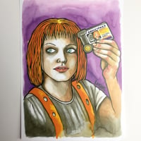 Image 3 of Leeloo Dallas Emetic Art Print