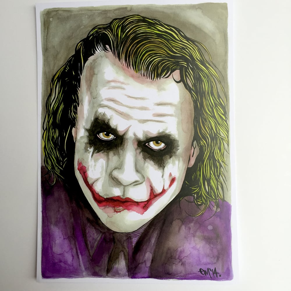 Joker Emetic Art Print