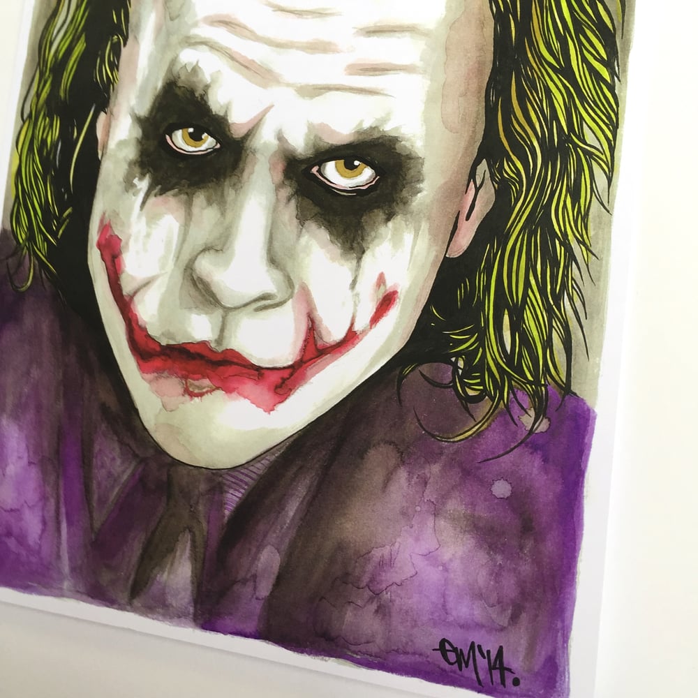 Joker Emetic Art Print