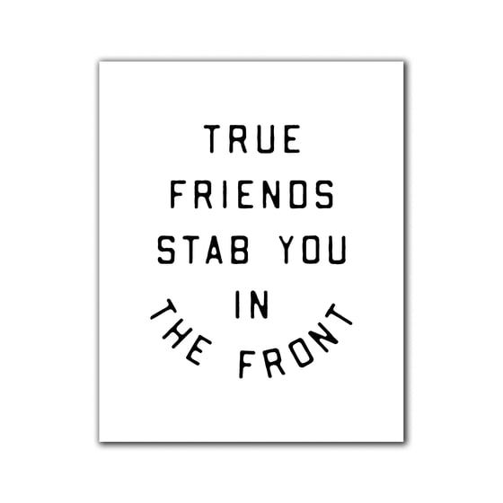 Image of True Friends - 8" x 10" Print