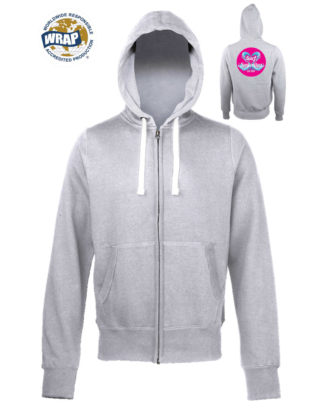 Image of Chunky zip hoodie