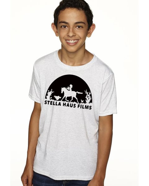Image of BOYS Stella Haus "HORSE AND RIDER" Signature T