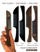 Image of Ruler - Comb - Knife
