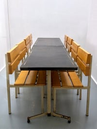Image 2 of French Modernist Dining Sets, 1960s