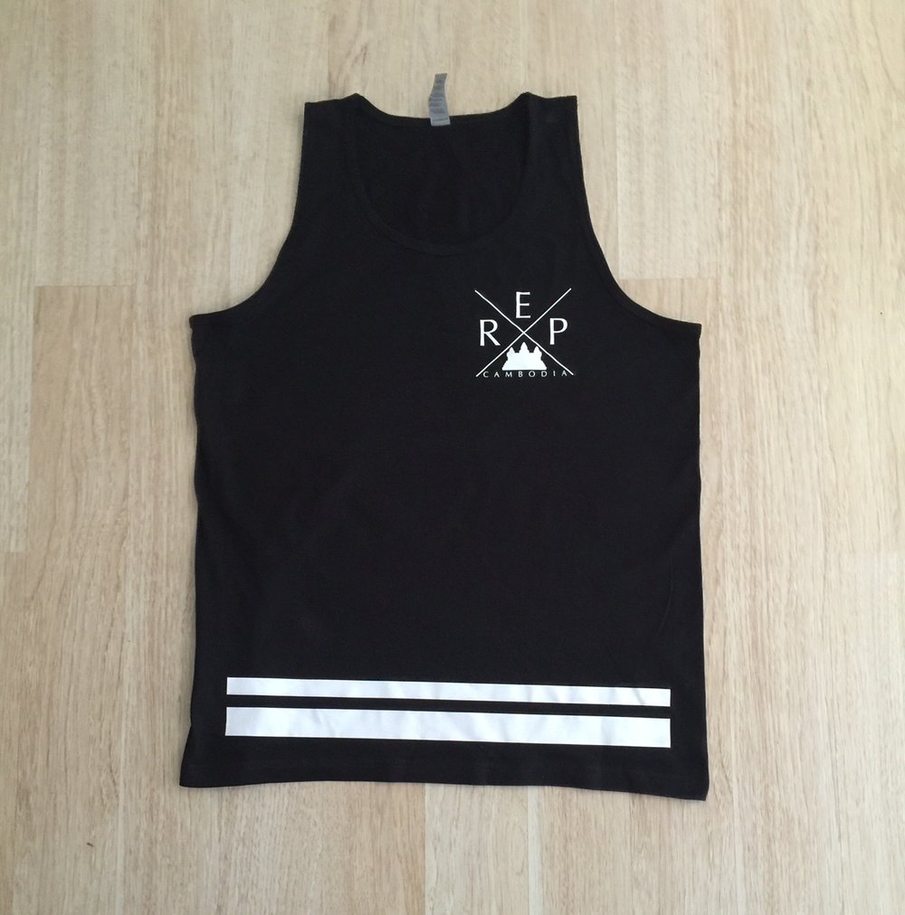 Image of X Double Stripe Tank Top