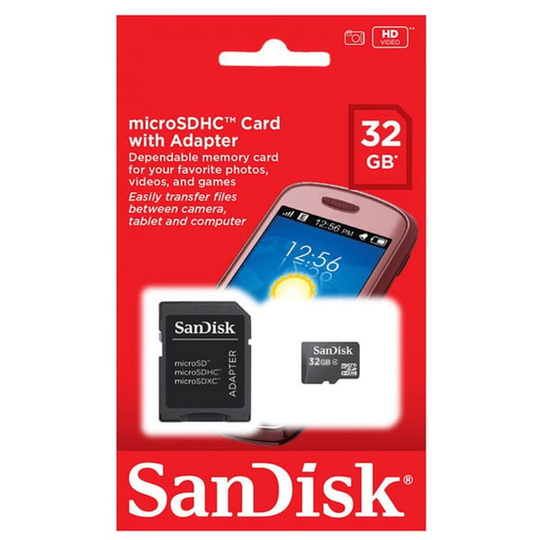 Image of SanDisk Micro SD 32GB