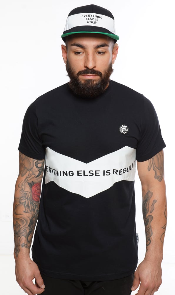 Image of Everything Else is Regular Tee (Black )