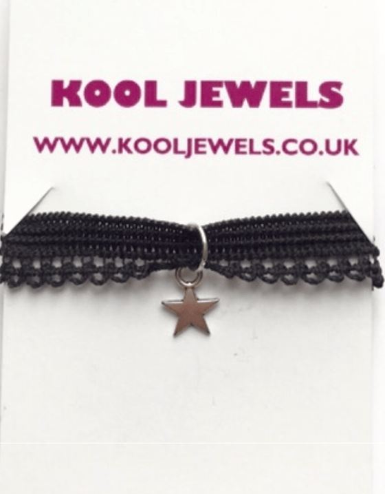 Image of Kool Jewels Mini Star charm Choker