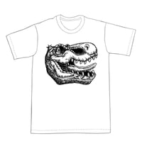 Image 1 of T-Rex Dino head T-Shirt (B2)**FREE SHIPPING**