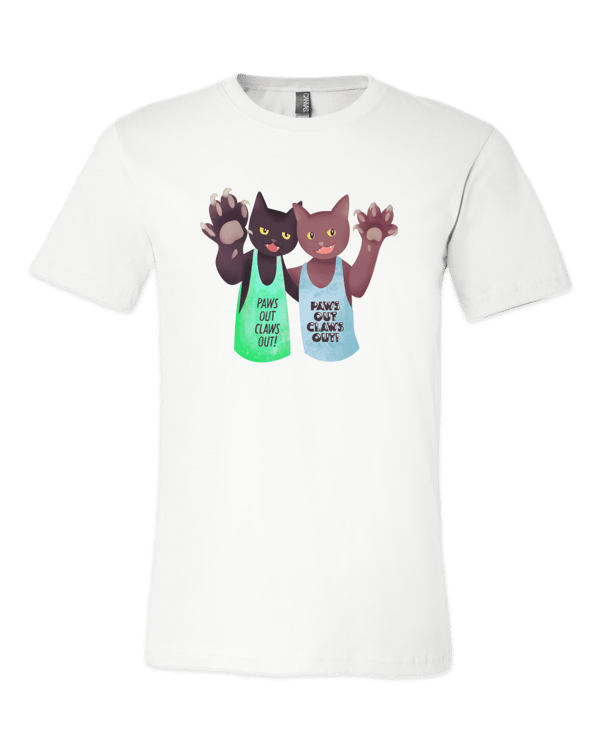 Image of Paws Out Claws Out! - Unisex T-shirt