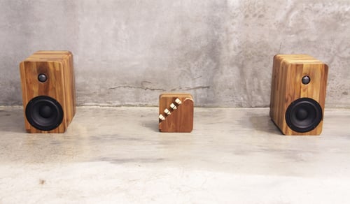 Image of Repop amplifier + 16passive speakers (a pair)
