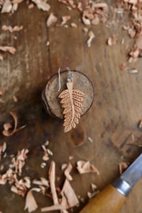 Image 1 of Fern Leaf Earring 