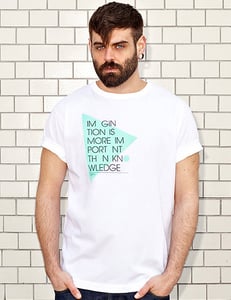 Image of IMAGINATION - white shirt