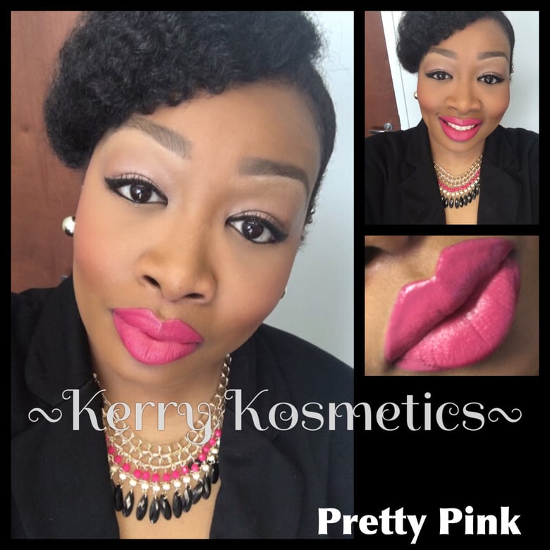 Image of (Matte) Luscious Lipstick- PRETTY PINK 