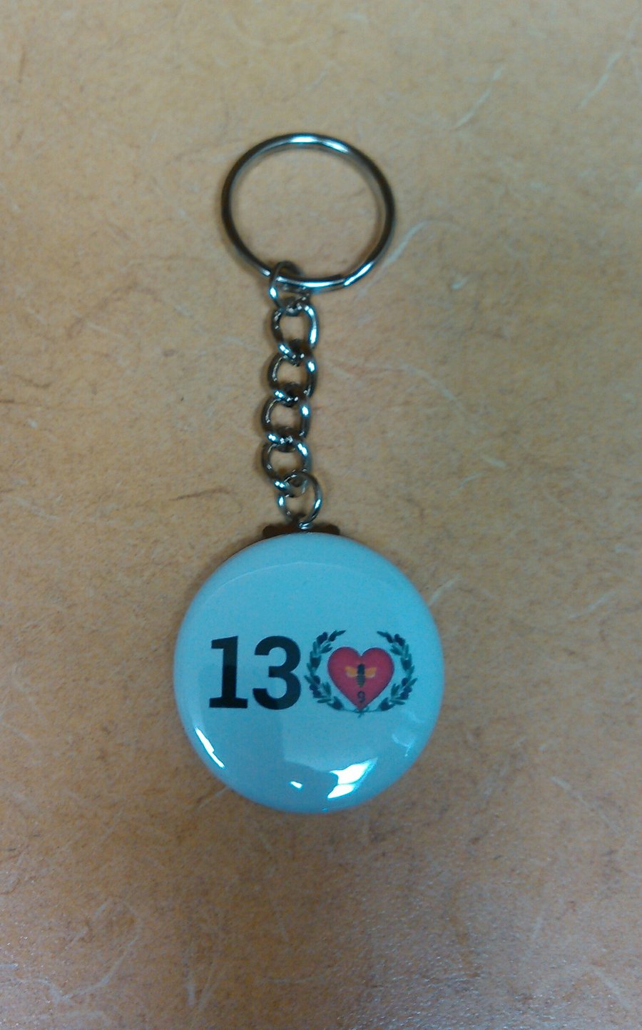 Image of TLC 13 Love Community Logo Keychain