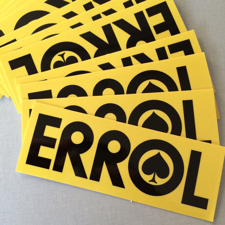 Image of Sticker: Errol (Eddie Meduza) 1 *KVAR I LAGER!*